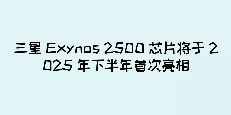 三星 Exynos 2500 芯片将于 2025 年下半年首次亮相