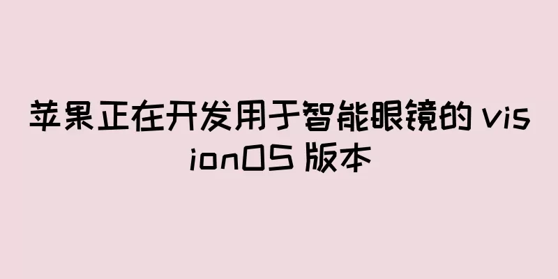 苹果正在开发用于智能眼镜的 visionOS 版本
